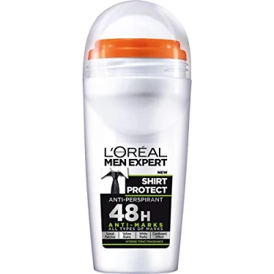 Afbeelding van L&#039;Oreal Men Expert Shirt Protect Anti Perspirant Deodorant Roll On 50Ml