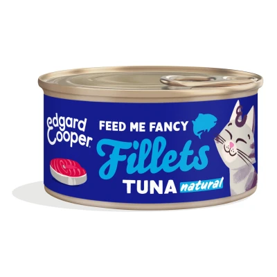 Afbeelding van Edgard&amp;Cooper Fillets 70 g Kattenvoer Tonijn