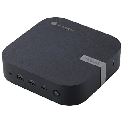 Image de ASUS Chromebox 5 S3006UN Mini PC 1 x Core i3 1220P / jusqu&#039;à 4.4 GHz RAM 8 Go SSD 128 NVMe UHD Graphics Gigabit Ethernet, 2.5 Bluetooth 5.2, IEEE 802.11ax (Wi Fi 6E) Chrome OS moniteur : aucun noir éco