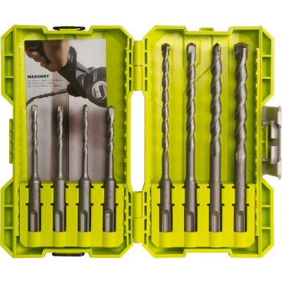 Afbeelding van RYOBI stapelbare doos 8 SDS + boorbits