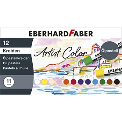 Afbeelding van Oliepastelkrijt doos assorti