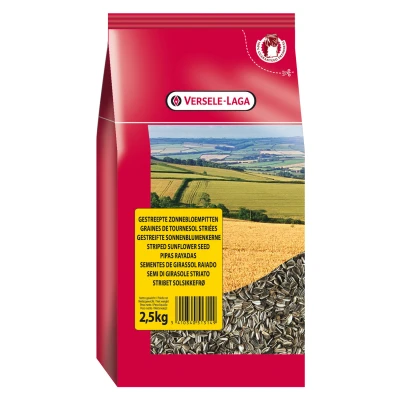 Afbeelding van Versele Laga Gestreepte Zonnebloempitten Vogelvoer 2.5 kg