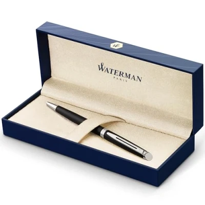 Afbeelding van Waterman Hémisphère Matt Black CT Balpen Kleur: Zwart De Vulpenwereld