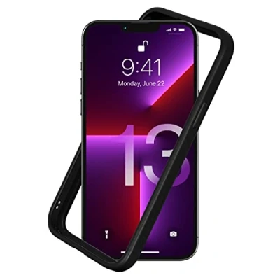Afbeelding van RHINOSHIELD Bumper Case Compatible with [iPhone 13 Pro Max] CrashGuard NX Shock Absorbent Slim Design Protective Cover 3.5M / 11ft Drop Protection Black