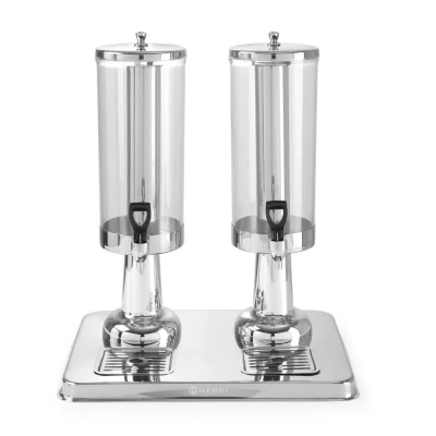 Afbeelding van Hendi Sapdispenser, Polycarbonaat;RVS, Transparant, 31,5(b)x41,5(d)x49(h)cm, 425435