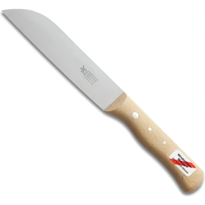 Afbeelding van Robert Herder Boscher Koolmes Oogstmes Carbonstaal Lemmet 156 mm Heft Beukenhout