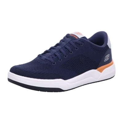 Image de Skechers Baskets Corliss Dorset pour homme, bleu marine, 47.5 EU