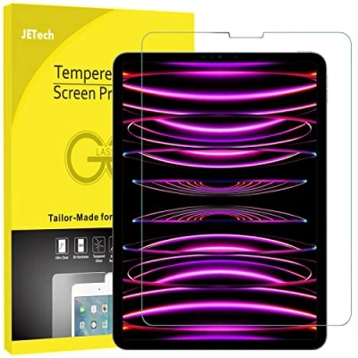 Image de JETech Verre Trempé pour iPad Air 5/4 10,9 Pouces, Pro 11 Pouces (2022/2021/2020/2018 Modèle), Film de Protection Écran, Lot 1