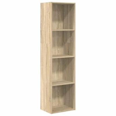 Image de vidaXL Bibliothèque chêne sonoma 40x30x152 cm bois d&#039;ingénierie857878