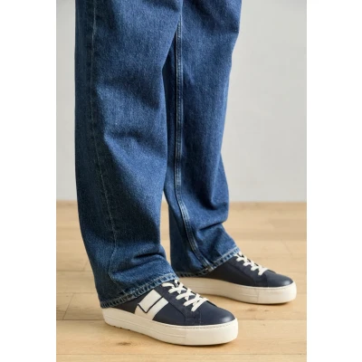 Afbeelding van Paul Green Sneakers 5430 08, glad leer, Blauw, dames, 37 EU