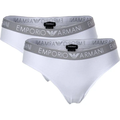 Afbeelding van Emporio Armani Brief 2 PACK Slip, Dames, Maat: Small, Bianco