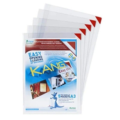 Afbeelding van tarifold tview magneet tas kang easy clic din a3 rood