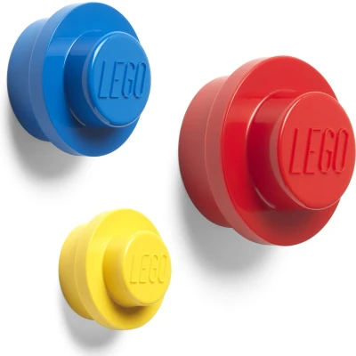 Afbeelding van LEGO Iconic Wandhaken Set van 3 Stuks Polypropyleen