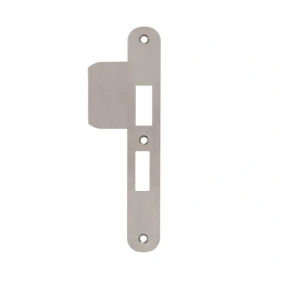 Afbeelding van Sluitplaat AXA 7425 t.b.v. insteekslot 7420 of PC 55 DR. 2+4 Afgerond (verlengde lip) RVS