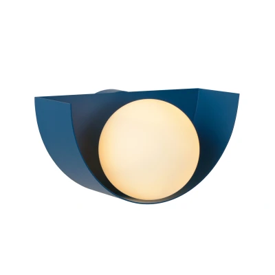 Afbeelding van Lucide BENNI Wandlamp 1xG9 Pastel blauw