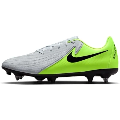 Afbeelding van Nike Performance Phantom GX II Academy Sgpro AC Voetbalschoenen met metalen noppen, Heren, Maat: 47, Metallic silver/black/volt Kunststof