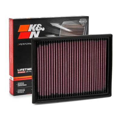 Afbeelding van K&amp;N Filters 33 2231 Luchtfilter 27 175 238 Vierkant Long life filter BMW: 3 Convertible, Coupe, Saloon