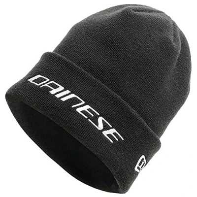 Afbeelding van Dainese cuff beanie heren wintermuts, zwart.