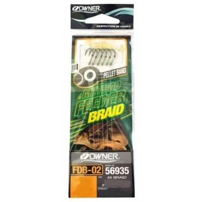Afbeelding van Owner 56935 FDB2 Pel band onderlijnen #12 0.12mm (3.6kg) (6 stuks) Witvis