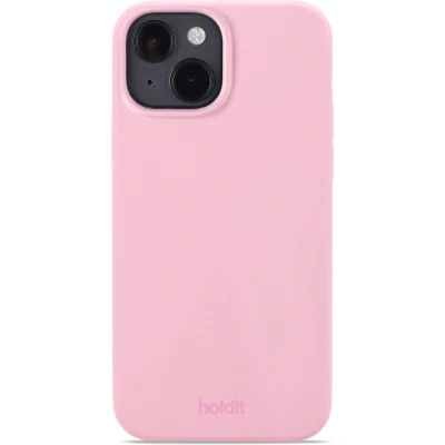 Afbeelding van Holdit Hoesje Geschikt voor iPhone 14 / 13 Siliconen Silicone Case roze