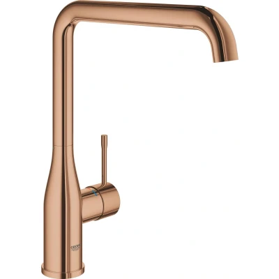 Afbeelding van GROHE Essence keukenkraan met hoge L uitloop Warm
