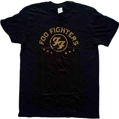 Afbeelding van Foo Fighters Arched Stars Heren T shirt XL Zwart