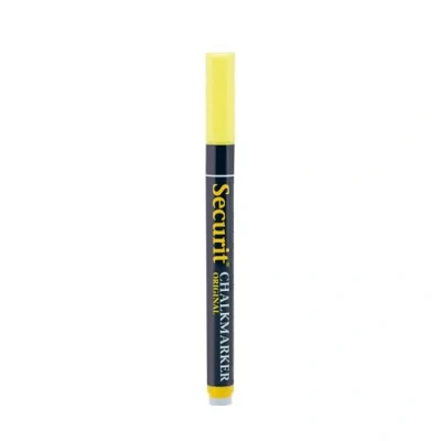 Afbeelding van Securit SMA100 YE krijtstift Rond Geel 1 stuk(s)