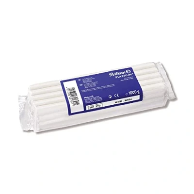 Image de Pelikan Pâte à modeler de qualité plastilin, blanc