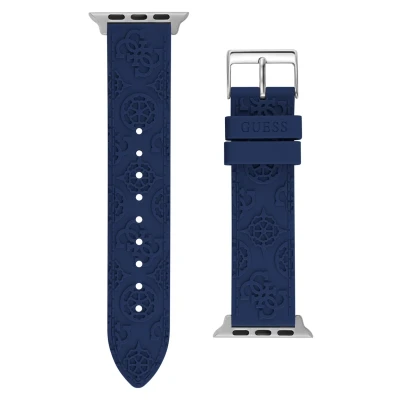 Afbeelding van Guess Apple BAND (38MM40MM) Horloge accessoires, Dames, Maat: One Size, Blue