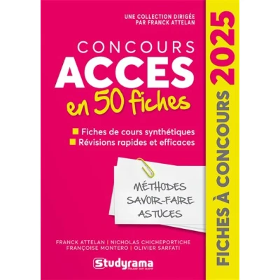 Image de Concours ACCES en 50 fiches