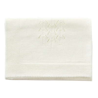Afbeelding van Byastrup Gebreide Poppendeken Beige 60x60 Cm