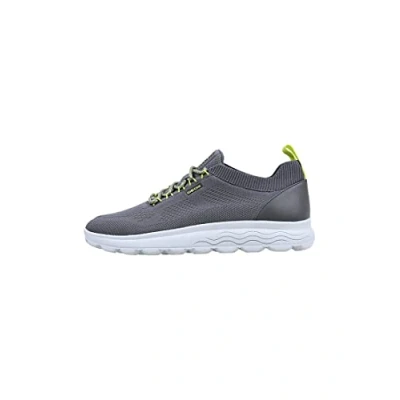 Afbeelding van Geox Sneakers laag, Heren, Maat: 44, Dunkelgrau Soft synthetic