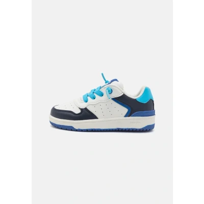 Afbeelding van Geox Washiba BOY Sneakers laag voor kinderen, Maat: 29, White/azure Imitatieleer/ textiel