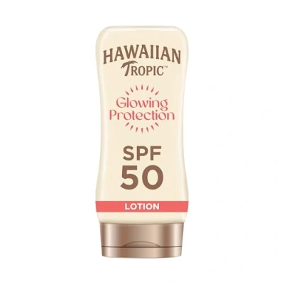 Image de Hawaiian Tropic Glowing Protection Sun Lotion SPF 50