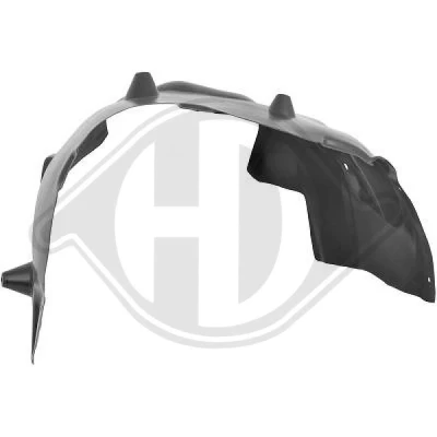 Afbeelding van DIEDERICHS 2275008 Wielkast Rechts voor VOLKSWAGEN: Amarok Pickup