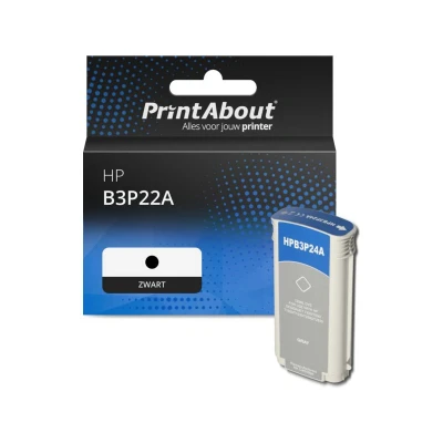 Afbeelding van Huismerk HP B3P22A (727) Inktcartridge Zwart Hoge capaciteit