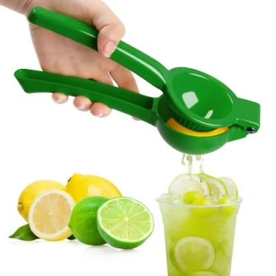 Afbeelding van JOPHEK Handmatige citruspers, hoogwaardige zware voor keuken, bar, restaurant, vaatwasmachinebestendig, groen