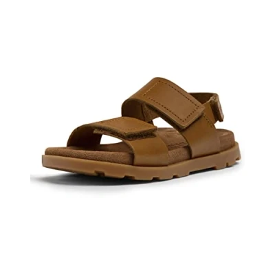 Afbeelding van Camper Brutus K800490 Sandales à 2 sangles unisexe pour enfant, Marron 003, 30 EU