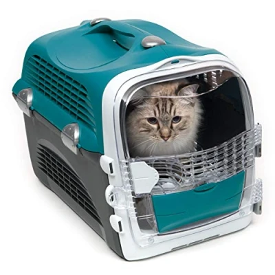 Afbeelding van CA cabrio transportbox 51x33x35cm max.11,3kg turquoise