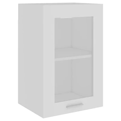 Afbeelding van Hangkast 40x31x60 cm bewerkt hout wit