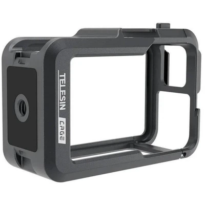 Afbeelding van TELESIN Metalen Cage Horizontaal en Verticaal voor DJI Osmo Action 3/4