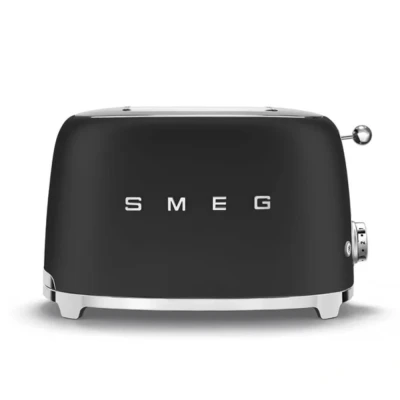 Afbeelding van SMEG Broodrooster 2 sleuven mat zwart TSF01BLMEU