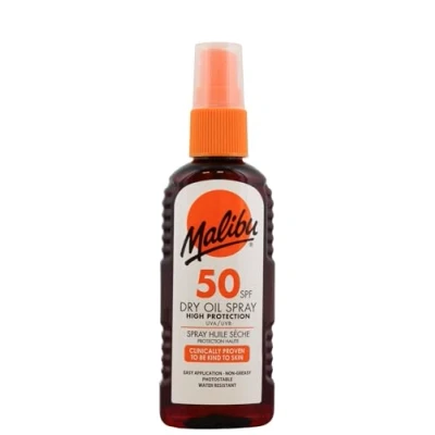 Afbeelding van Malibu Sun Dry Oil Spray 100ml SPF50