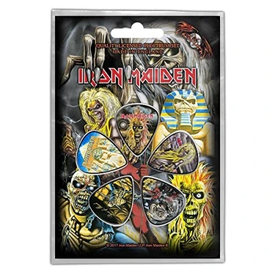 Afbeelding van Iron Maiden Early Albums Plectrum Set van 5 Multicolours