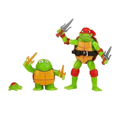 Afbeelding van Teenage Mutant Ninja Turtles Raphael Evolution Figure Pack