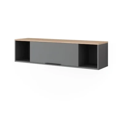 Afbeelding van Vicco Betti Wandrek, 120 x 30 cm, antraciet/Sonoma