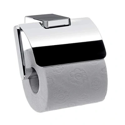Afbeelding van Emco Trend toiletrolhouder met klep chroom