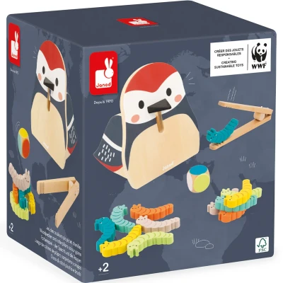 Afbeelding van Janod wwf kleurenspel specht en rups