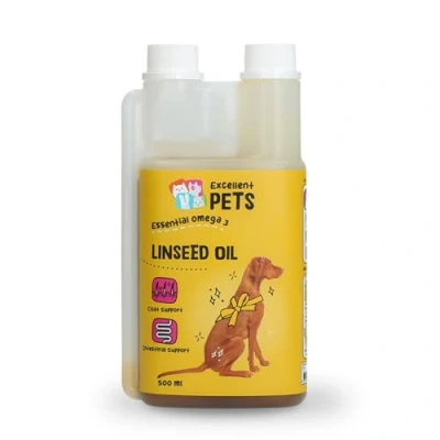 Afbeelding van Lijnzaadolie voor honden