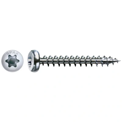Afbeelding van SPAX 0201010450305 Houtschroef 4.5 mm 30 T STAR plus Staal WIROX 500 stuk(s)